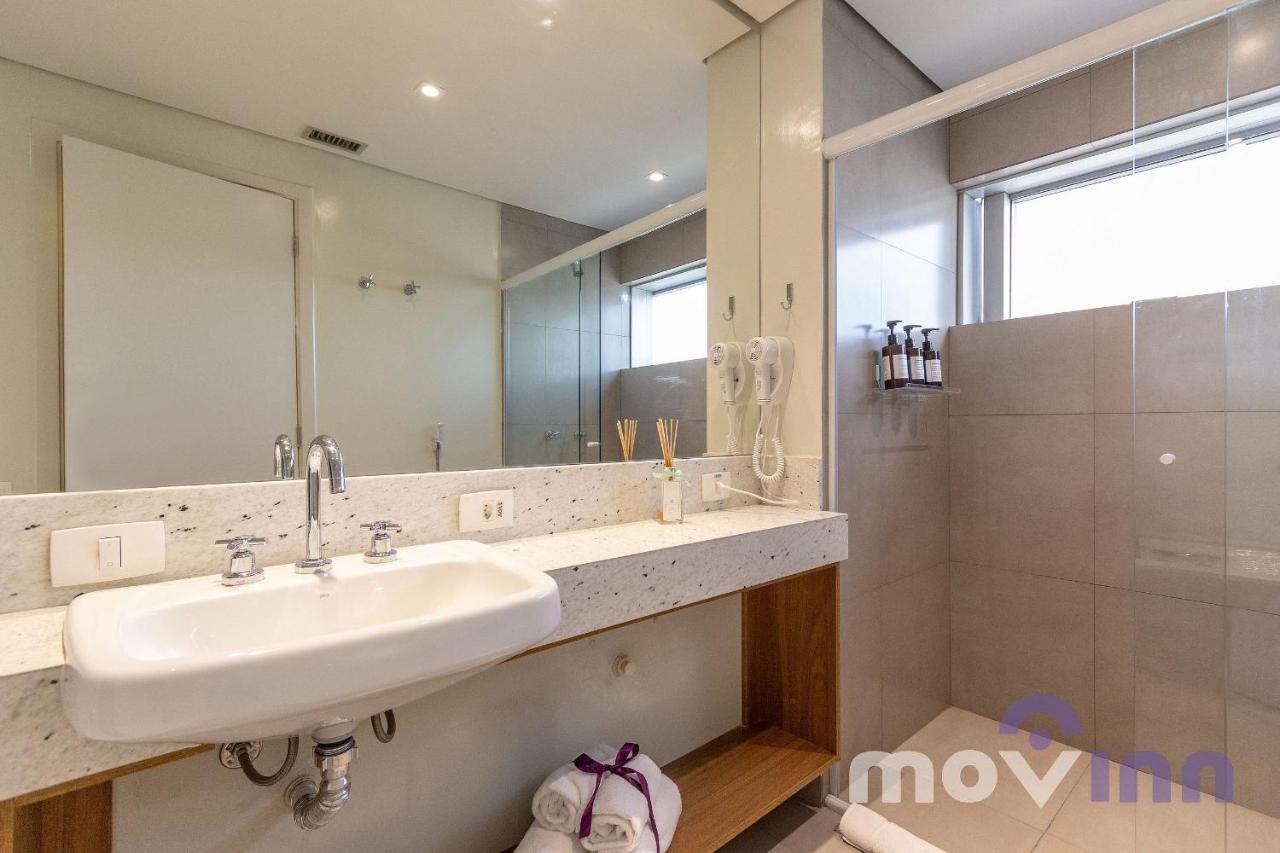 Flat Berrini 20º Andar By Movinn | 82M² São Paulo Exteriör bild