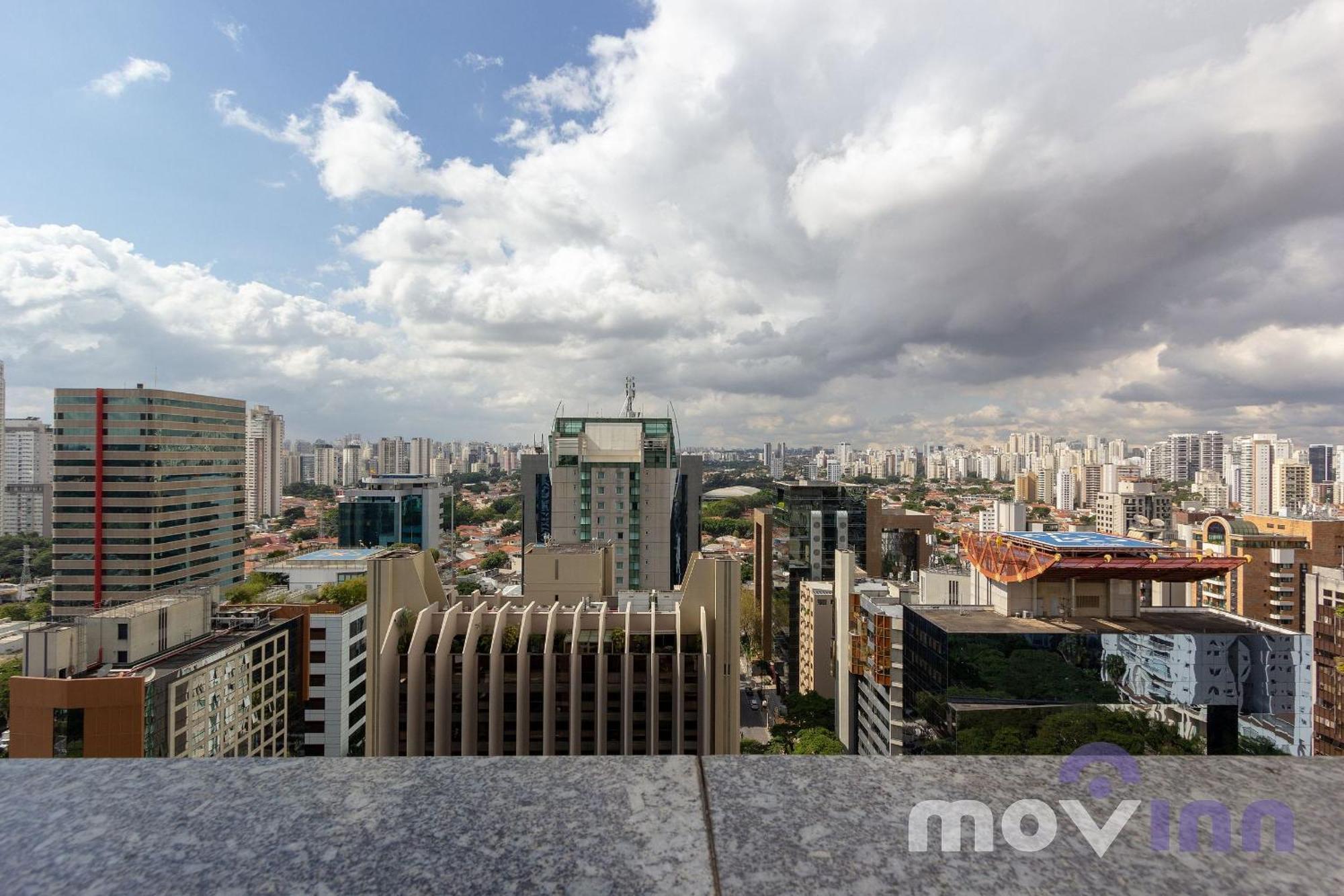Flat Berrini 20º Andar By Movinn | 82M² São Paulo Exteriör bild