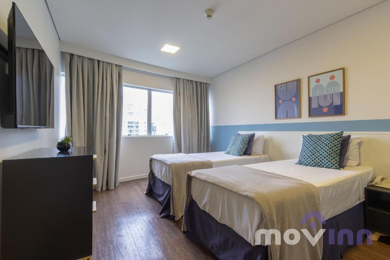 Flat Berrini 20º Andar By Movinn | 82M² São Paulo Exteriör bild